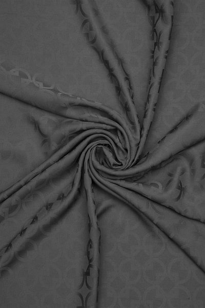 Merve DAĞLI Σάλι CHAIN Jacquard Ανθρακί