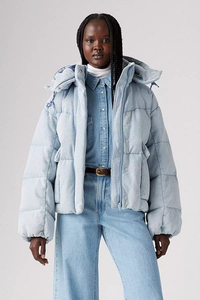 Levi's Women's Western Puffer Coat A8527-0000