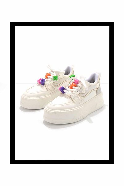 Bambi K 01791222209   Tenis de damă model alb