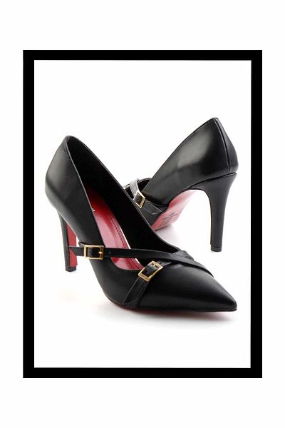 Bambi Pantofi cu toc de damă negri clasici - K 01231407709
