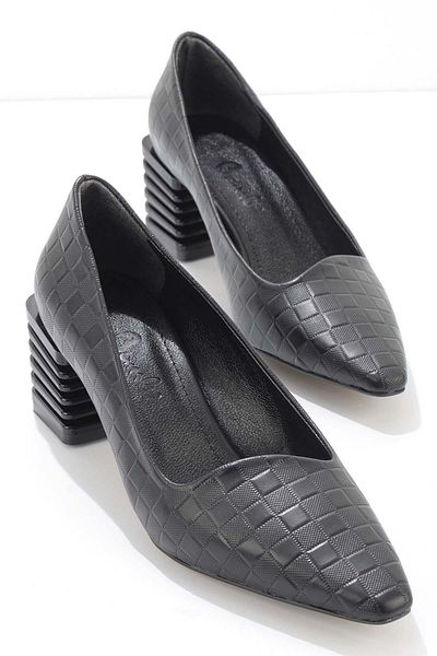 Bambi Pantofi clasici cu toc pentru femei negre K 01202905009