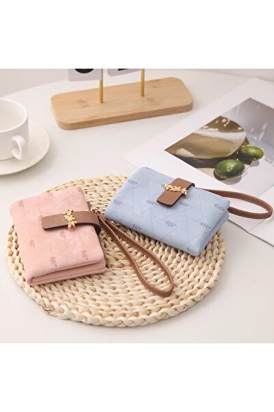 rinkadoll Küçük yumuşak deri kaliteli şık cüzdan