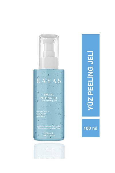 RAYAS 100 ml Beluga Caviar - Purifying and Brightening Facial Peeling with Aloe Vera and Cucumber Extract