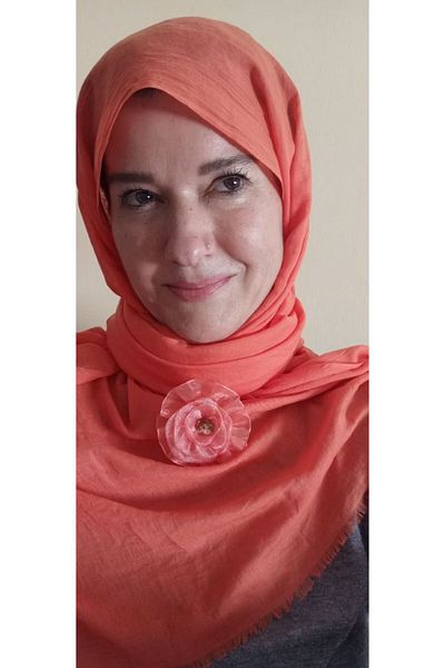 İskeçe Exclusive Handmade Design Erengül Themed Scarf in Special Box