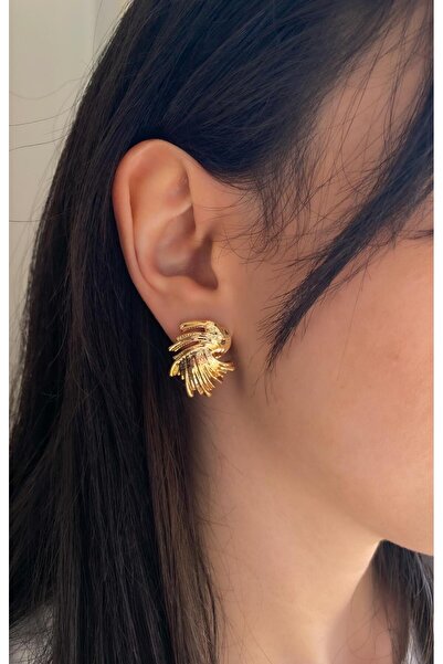 DEMOKAN Kadın Aslan Yelesi Küpe