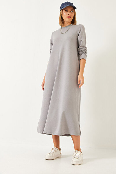 Bianco Lucci Dámské dlouhé rozevláté šaty 60351252