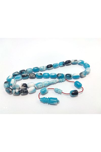 İskeçe Exclusive Arif Baran Master Artifact Double Layer Hand Polished Rich Peak Arizona Turquoise Certified 6287