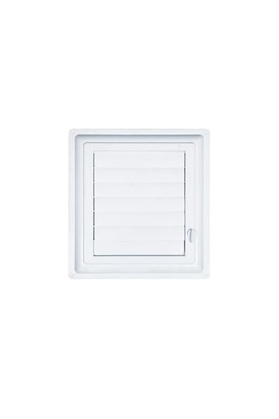 Hakim Havalandırma 35X45 Model White Plastic Grille with Aspirator and Blades