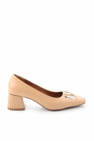 Bambi Nude Open Women's Classic Heeled Shoes K01213352714