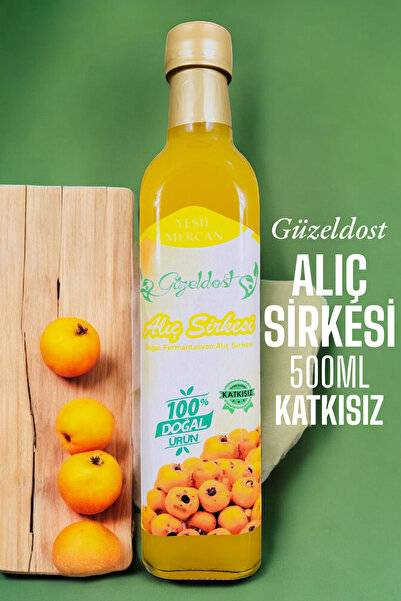 Güzeldost El Yapımı Alıç Sirkesi Cam Şişe