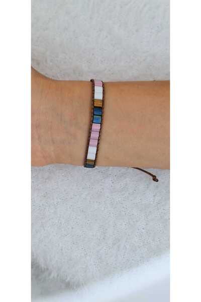 Handmade By HLY Interlining Colored Bracelet
