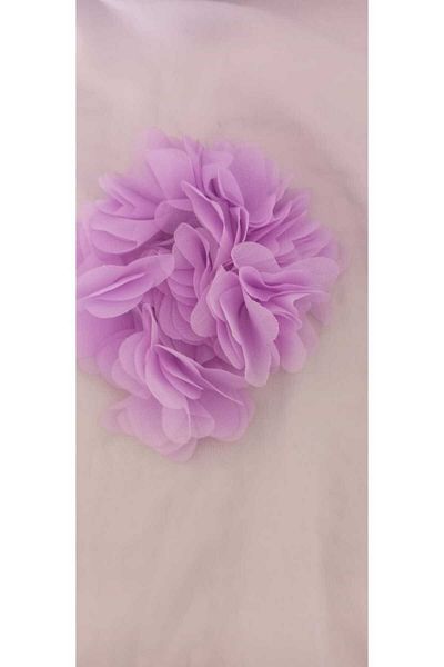İskeçe Exclusive Şal cu tematică Verbena cu design manual în cutie specială