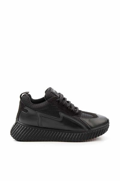 Bambi Women's Black Sneakers K01228082509