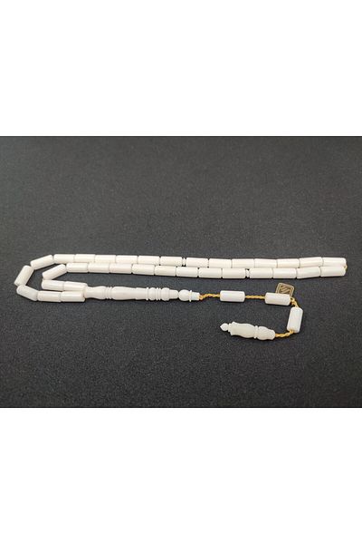 İskeçe Exclusive Clamshell Cemil Master's Artifact a Camel Bone Certified Like a Pen Carving Arrow 6559