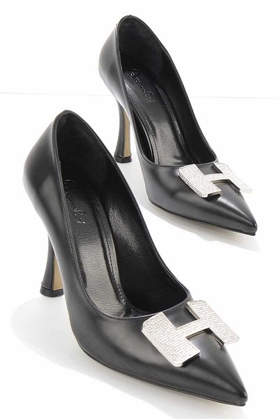 Bambi Pantofi clasici cu toc pentru femei negre K 01229015109