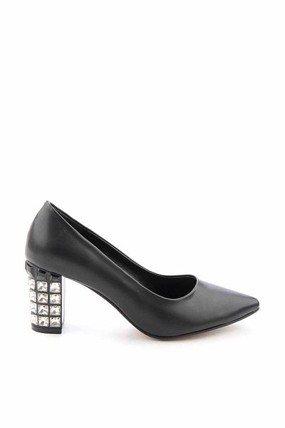 Bambi Pantofi clasici cu toc pentru femei negre K 01189072509