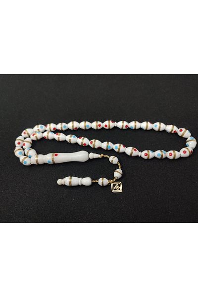 İskeçe Exclusive Cemil Master Iseri - Light Scratch Enamel and Coiled Camel Bone Certified 6557