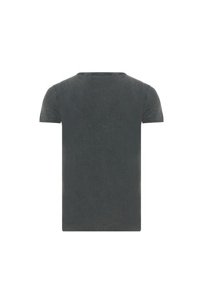 ROUTEFIELD Anthracite Men's T-Shirt - Tead