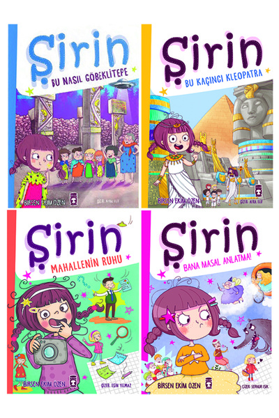 Timaş Çocuk 2. 3. Sınıf Okuma Seti 4 Kitap Şirin Serisi Bu Nasıl Göbeklitepe-...