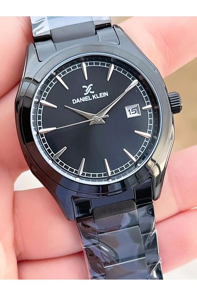 Daniel Klein Steel Band Calendar Dial 30 Mt Water Resistant Men's Wrist Watch