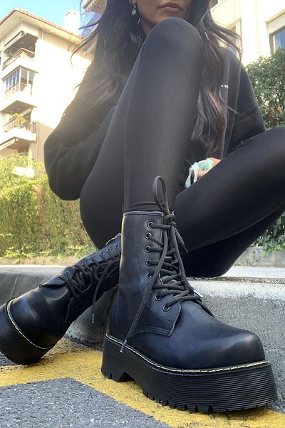 Bambi Matte Black Women's Boots & Bootie K02578000309