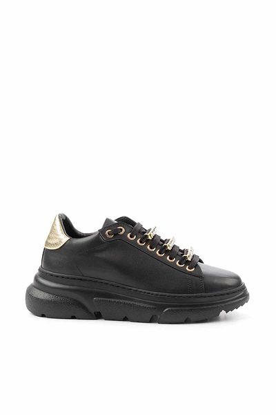 Bambi Women's Black Sneakers K01791071209
