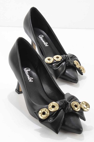 Bambi Pantofi clasici cu toc pentru femei negre K 01189540109