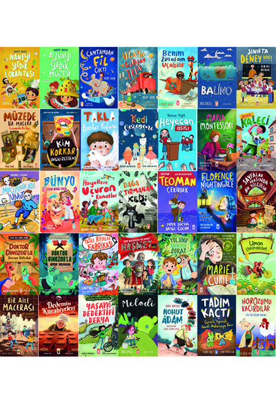 Timaş Çocuk 2.3.4. Sınıflar İçin Okuma Seti 35 Kitap Umutlu Kitaplar Serisi (...