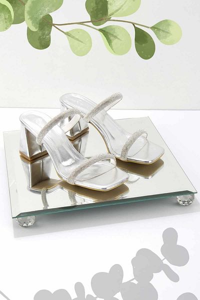 Bambi Metallic Lame Women's Slippers K04215080809