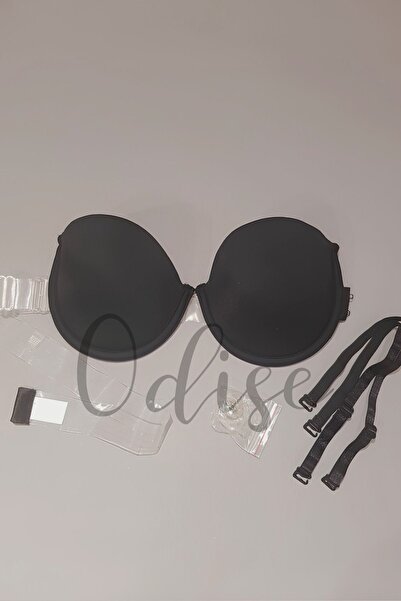 ODISE Sheer Back Support Padded Evening Dress Outfit Bra - Suitable for Wedding, Engagement, Henna