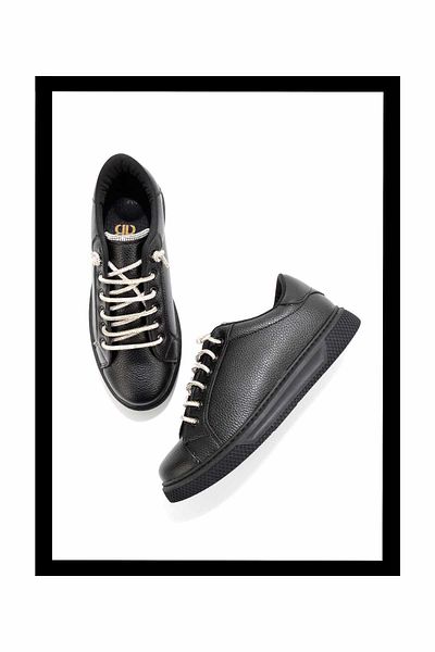 Bambi Women's Black Sneakers K01763513109