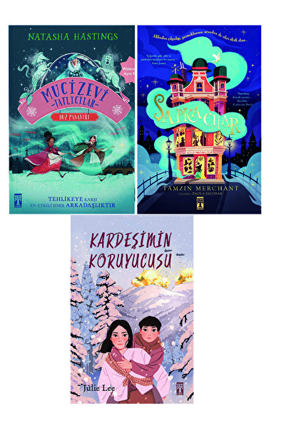 Genç Timaş 5. 6. 7. Sınıf Okuma Seti 3 Kitap Mucizevi Tatlıcılar Buz Panayırı...