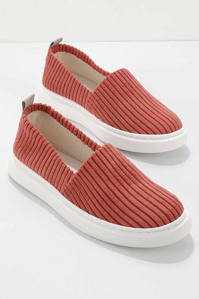 Bambi Damen-Freizeitschuhe aus rotem Stoff K 01122001004