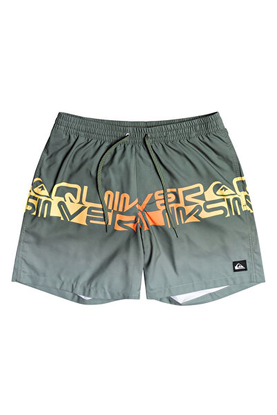 Quiksilver Erkek Volley Short Wordblock Volley 17 Yeşil ERKEK VOLLEY SHORT EQYJV03859