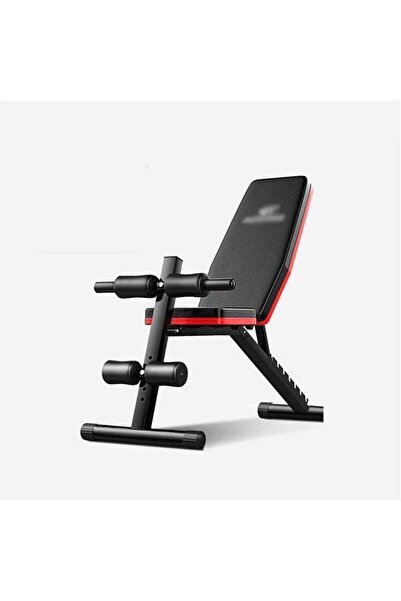 Genel Markalar Katlanabilir Spor Sit Up Output Fitness Koltuğu Bench Ağırlık Sehpası + Spor İpi Hediye