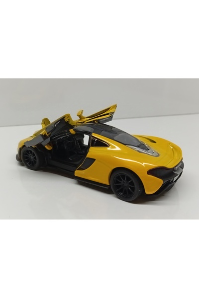 Kinsmart Dianomi Ki̇nsmart 1:36 Scale Mclaren P1 / Check Drop Metal Car