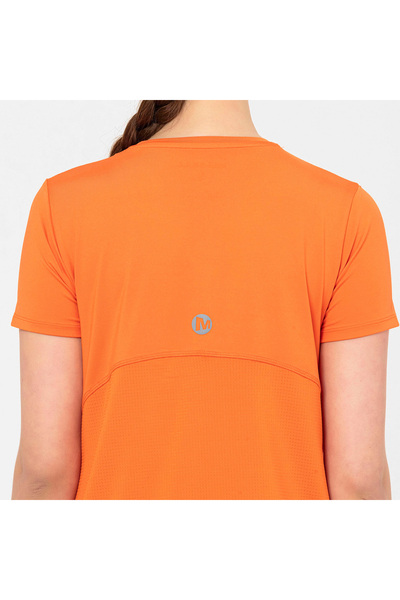 Merrell Turn Women's Orange T-Shirt Women's T-Shirt M23Turn