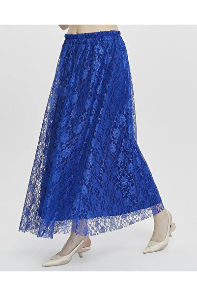 MODANIN YERİ Lace Lined Skirt