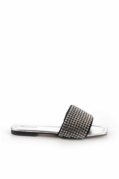 Bambi Metallic Lame Women's Slippers K04284008609
