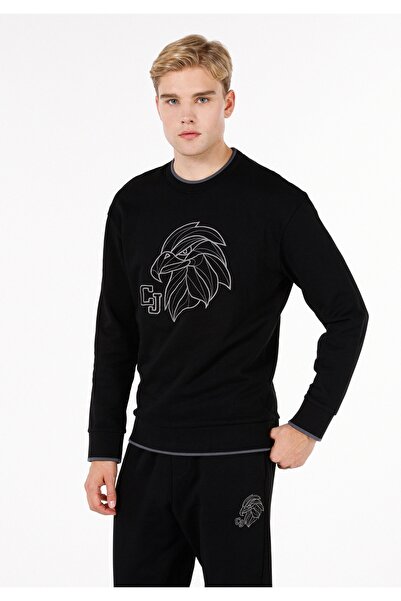 Colin's Hanorac negru pentru bărbați