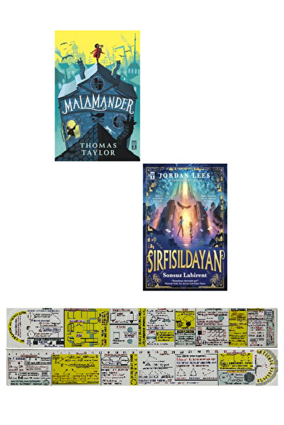 Genç Timaş Malamander + Sırfısıldayan 2 Kitap Set + Mat. Öğreten Cetvel