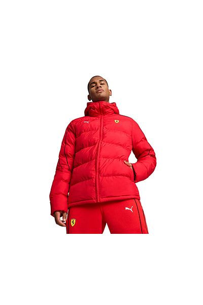 Puma Ferrari Race Mt7+ Ecolite Jk - Men's Red Casual Coat 62704102