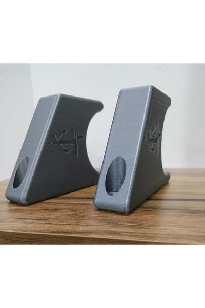 Porima Set of 2 Gray Rifle Wall Hangers