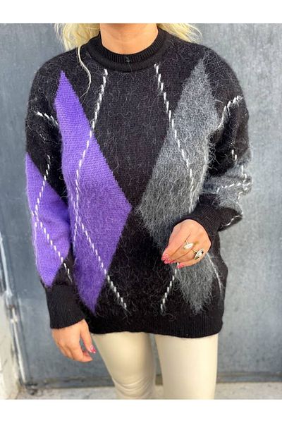 Leila Women's Bacalaha Pattern Shardon Pullover
