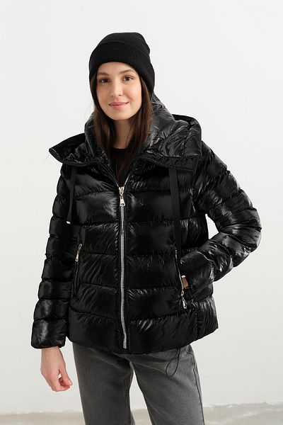 Qutu Butik 89685 Shiny Coat