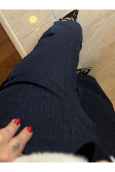 Qutu Butik 761 PANTALONI PALAZZO CU TALIE ELASTICĂ