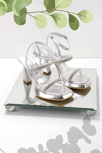 Bambi Pantofi de seară pentru femei Metallic Lame K 05215400809