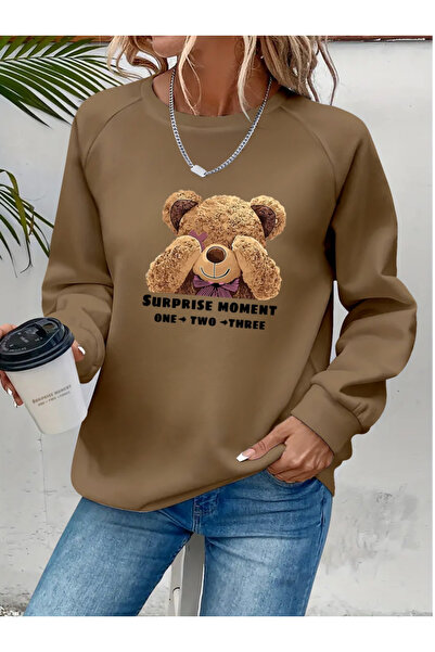 Femella Women Fashion Ženska bluza sa dugim rukavima, okruglim izrezom i uzor...