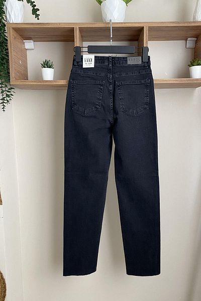 İstangül Butik Karol Premium Quality Leg Cut Mom Fit