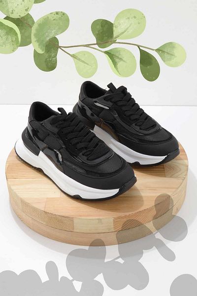 Bambi Black Parachute Damen-Sneaker K 01991016067